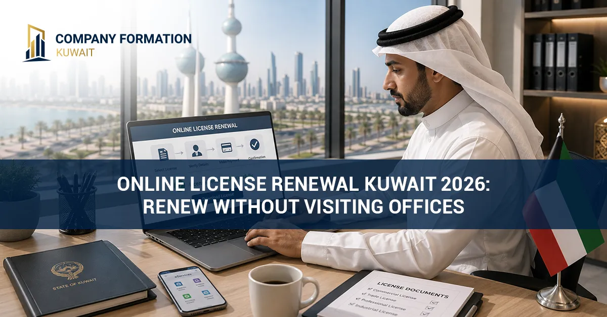 online license renewal kuwait
